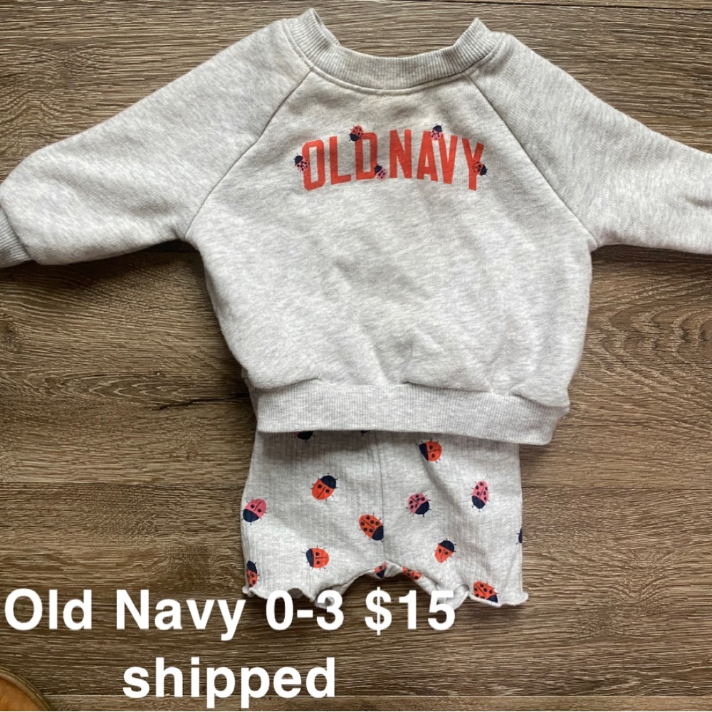 Baby girl old navy outfit